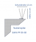 Preview: Taubenspike SAFA PP 03-30, 3-reihig, 50 cm lang, aus Edelstahl & Polycarbonat