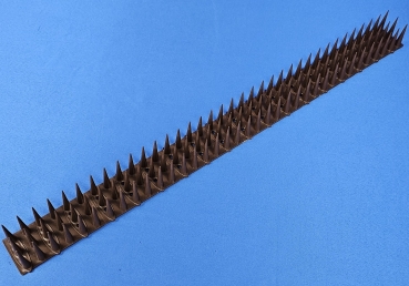 Taubenspike TOBR 03-108, 3-reihig, 50 cm lang, braun